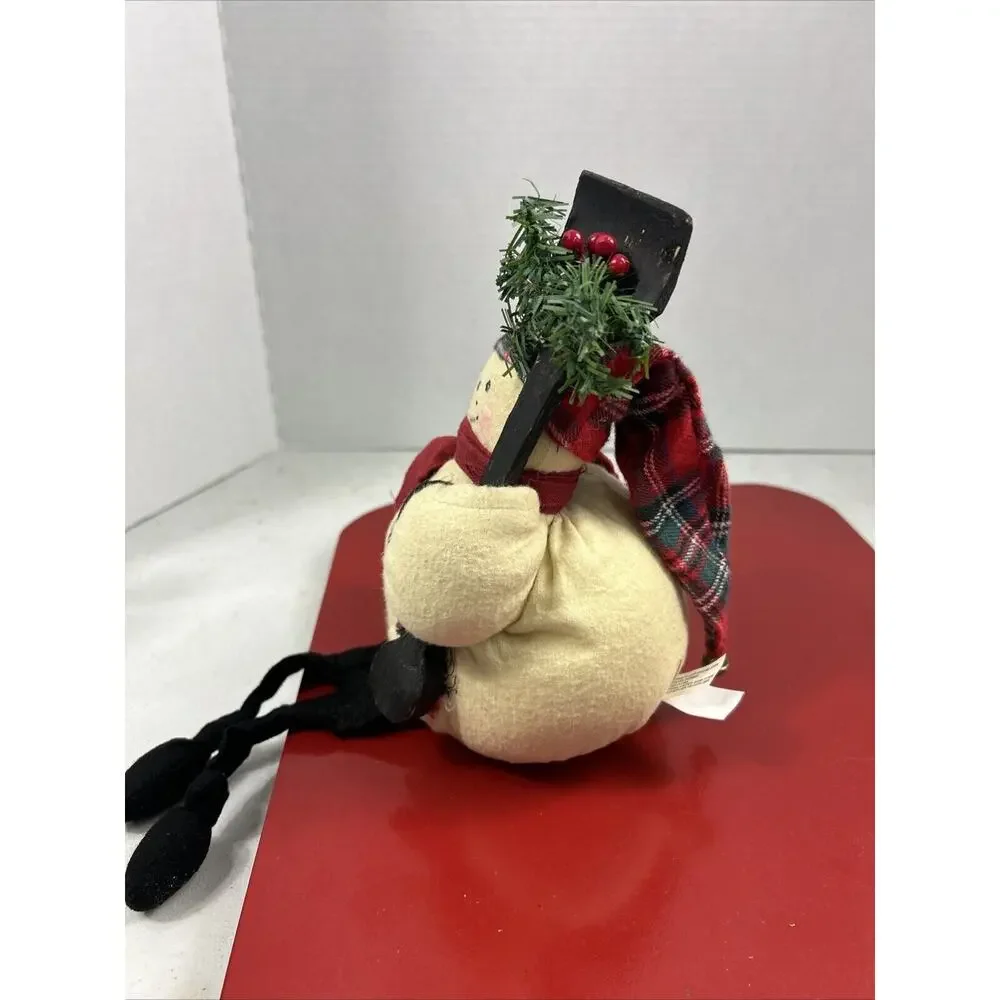 VTG House Of Lloyd Country Snowman‎ House Of Lloyd Christmas Edge Sitter 1994